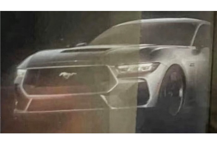 Next-gen Ford Mustang face leaked